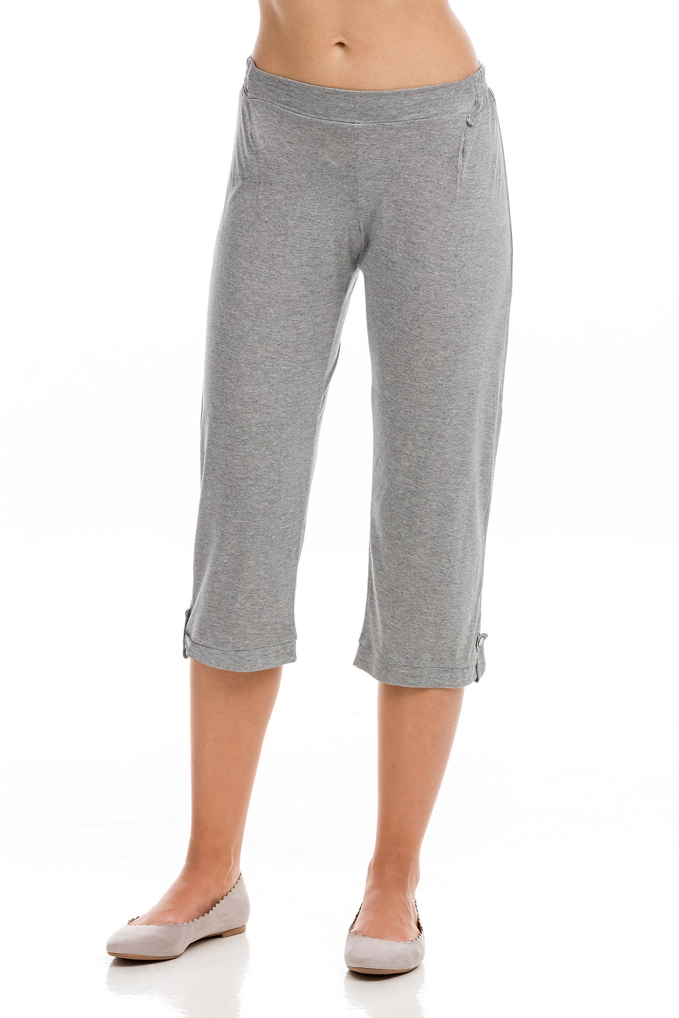 Women's Plain Capri Pants - Underwear Point