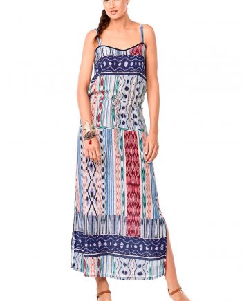 Ethnic Printed Long Dress