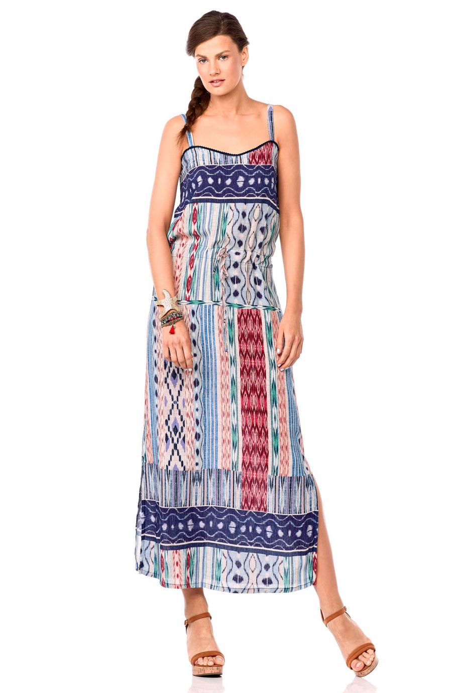Ethnic Printed Long Dress