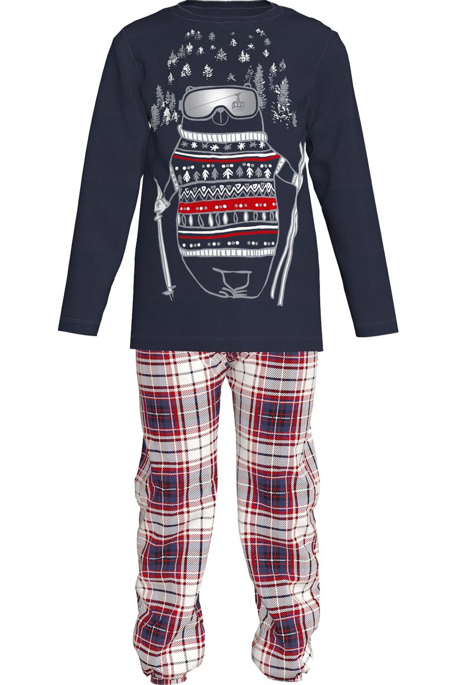 Kid’s Plaid Pyjamas