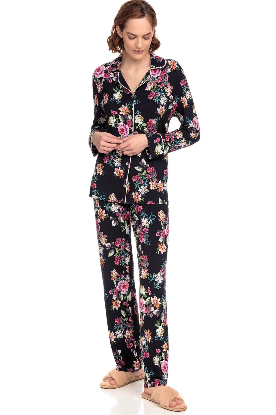 Floral buttoned Pyjamas