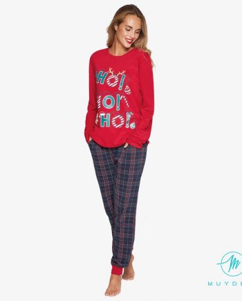 Christmas pajamas for women 100% cotton