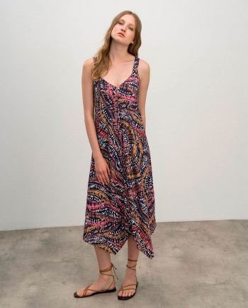 Printed Sleeveless Dress