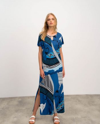 Printed Maxi Dress