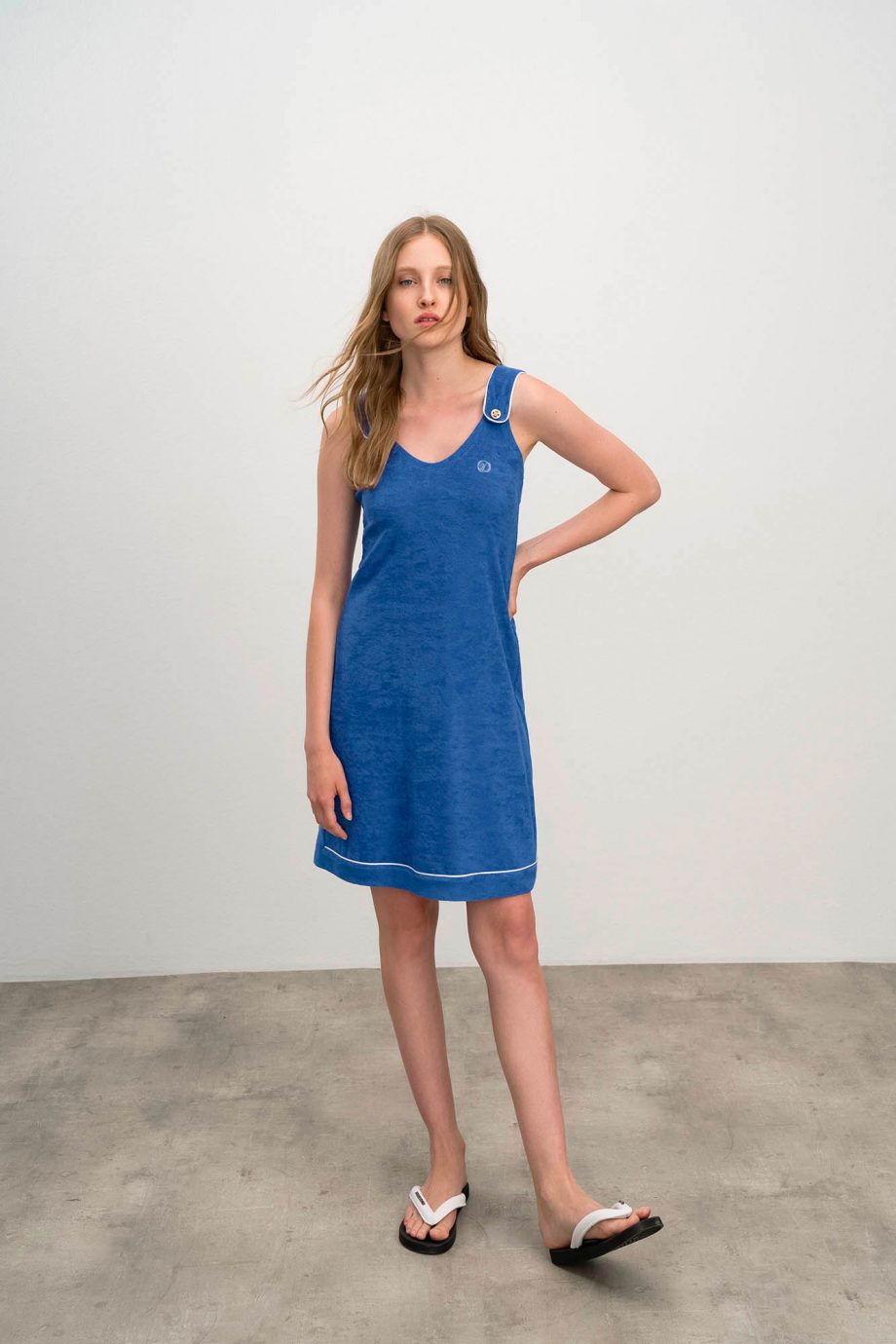 Plain Frottee Dress