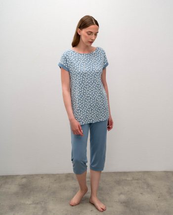 Short Sleeve Printed Pyjamas