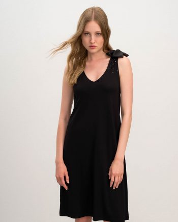 Plain Sleeveless  Dress