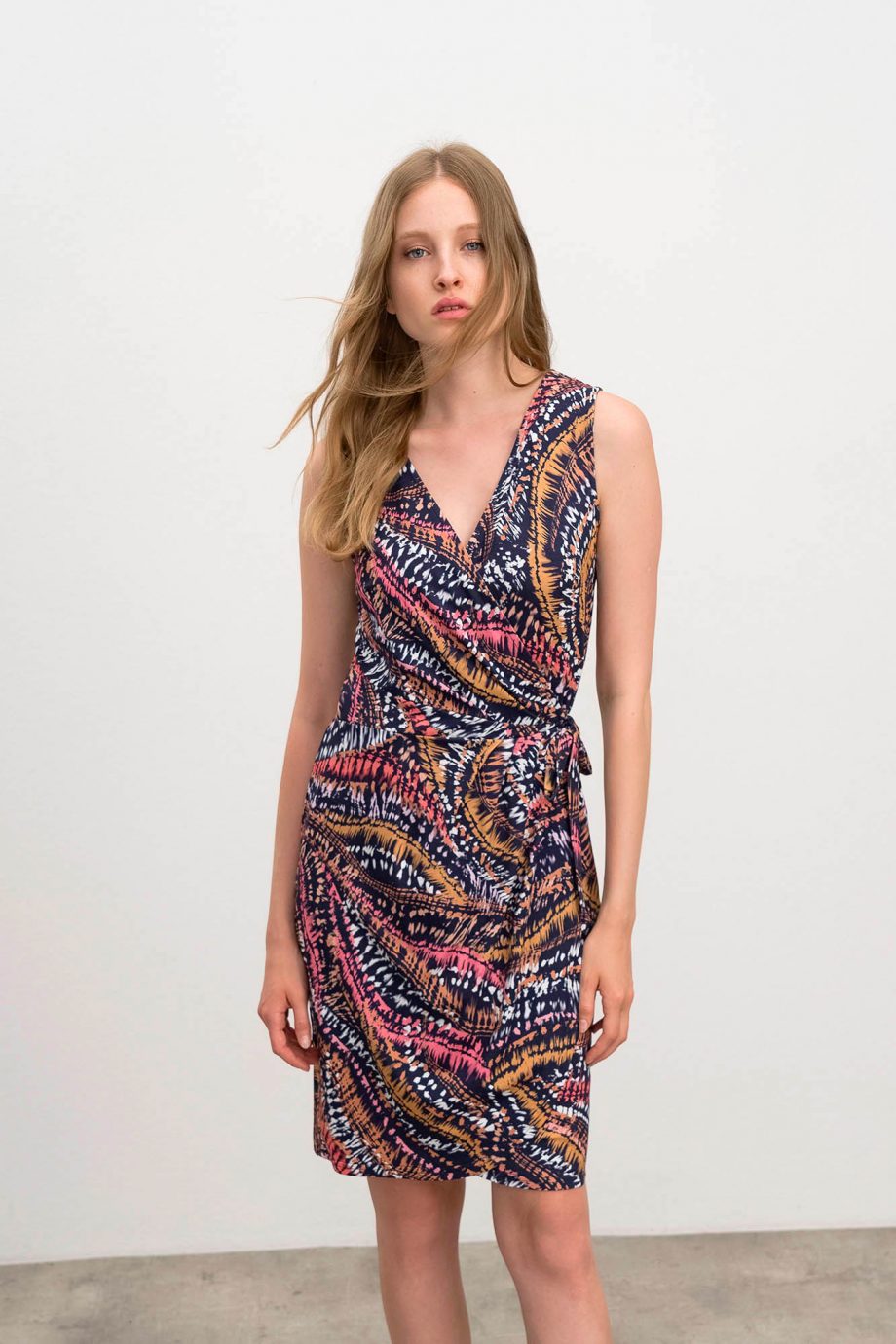 Printed Sleeveless Dress