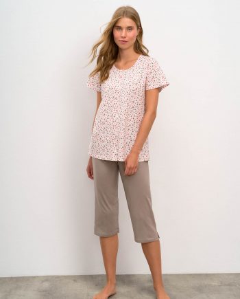 Short Sleeve Pyjamas with Buttons