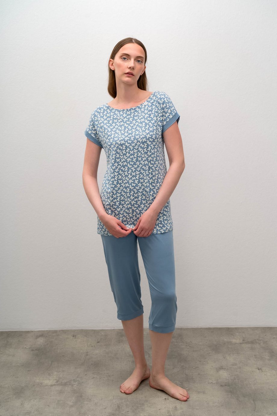 Short Sleeve Printed Pyjamas