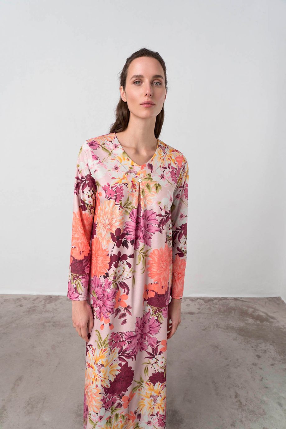 Maxi Floral Nightgown