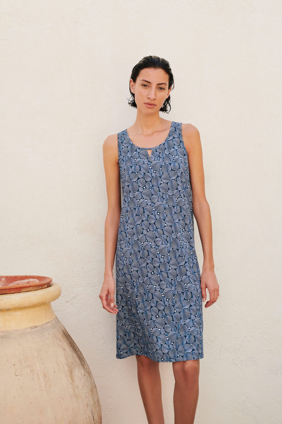 Sleeveless  Nightgown