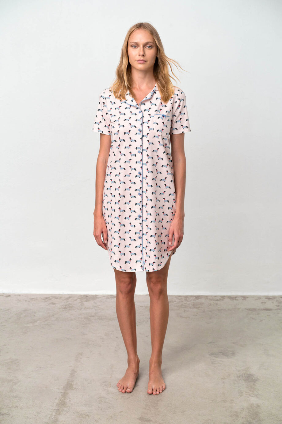 Buttoned Nightgown