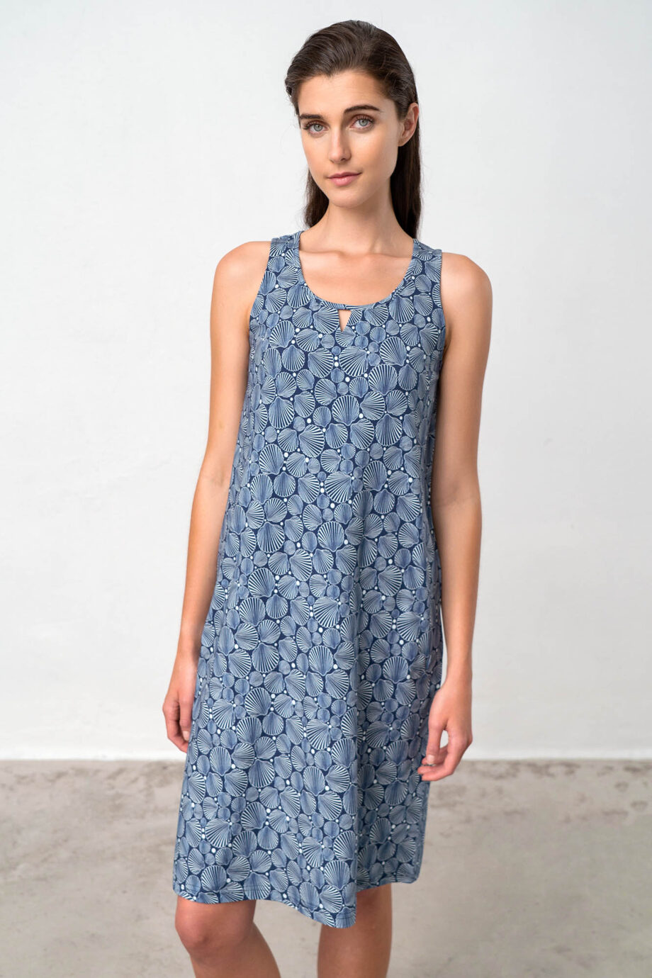 Sleeveless  Nightgown