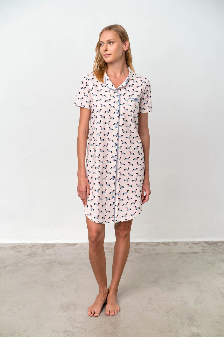 Buttoned Nightgown