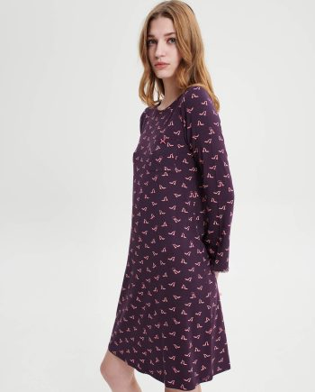 Nightgown with Long Sleeves