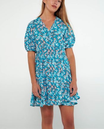 Dress with Short Sleeves