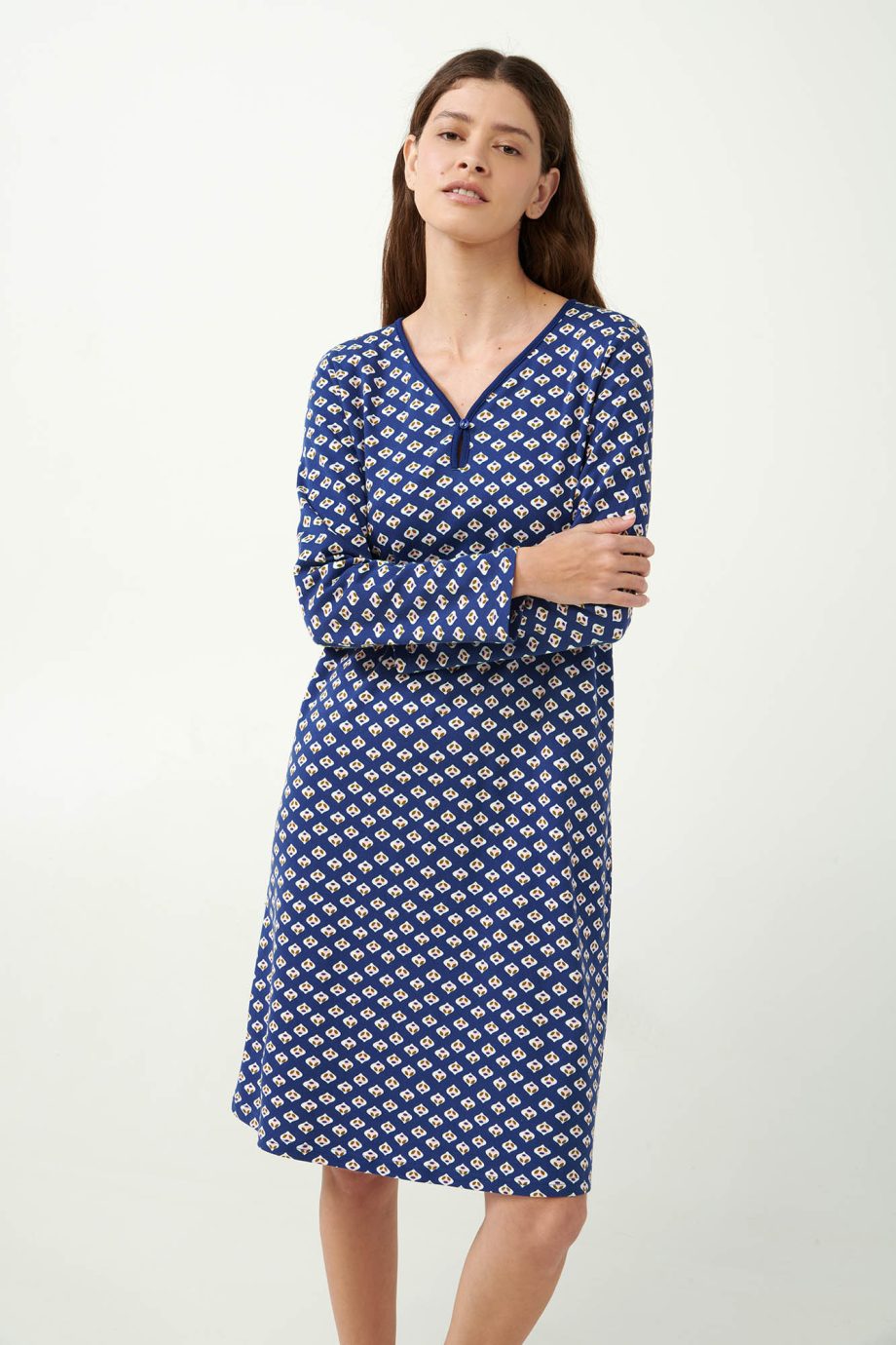 Country Calico Print Nightgown