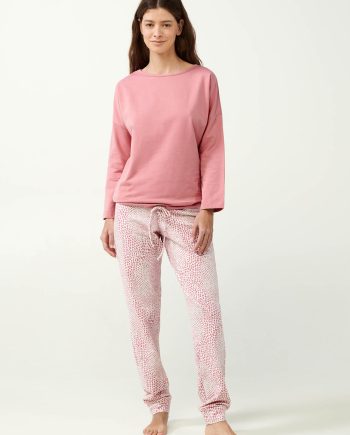 Pink Leopard Print Pyjamas