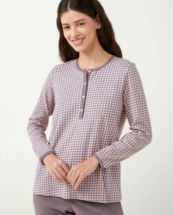 Houndstooth Maternity Pyjamas