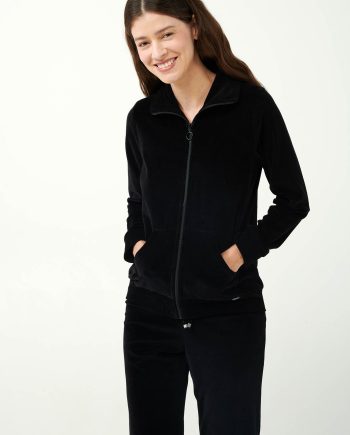 Velvet Zipped Tracksuit