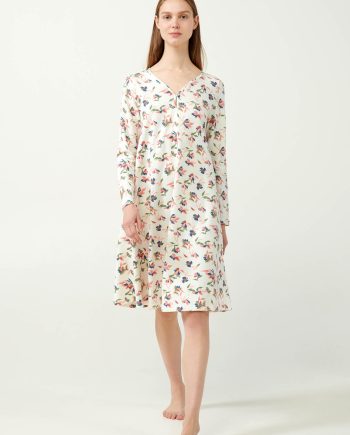 Pastel Floral Nightgown