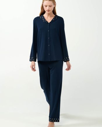 Elegant Buttoned Pyjamas