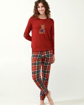 Scottish Terrier Print Pyjamas