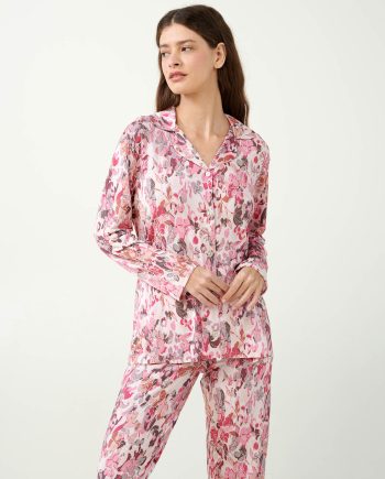 Floral Buttoned Pyjamas