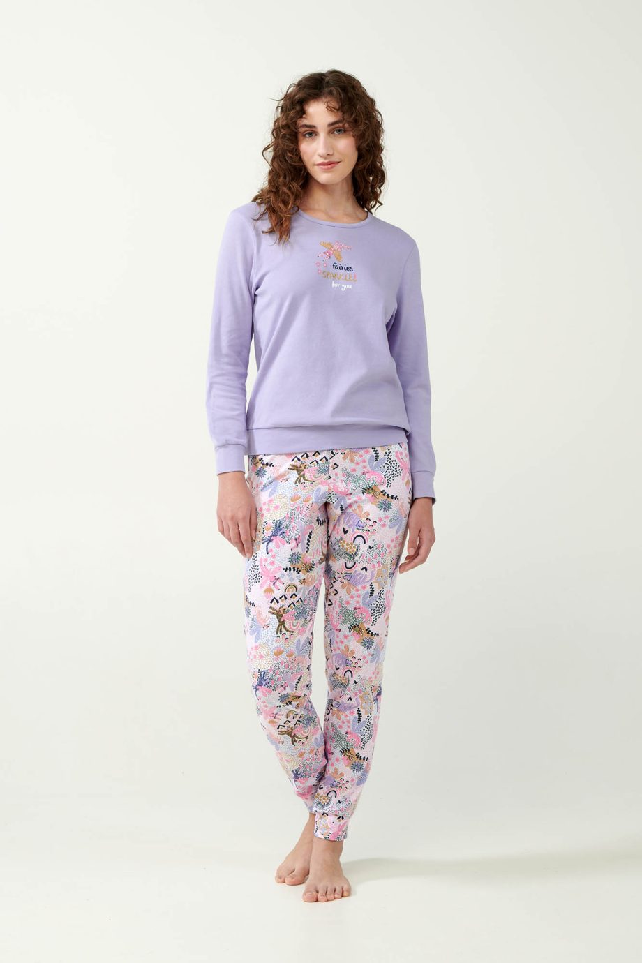 Cotton Pyjamas with Cuffs