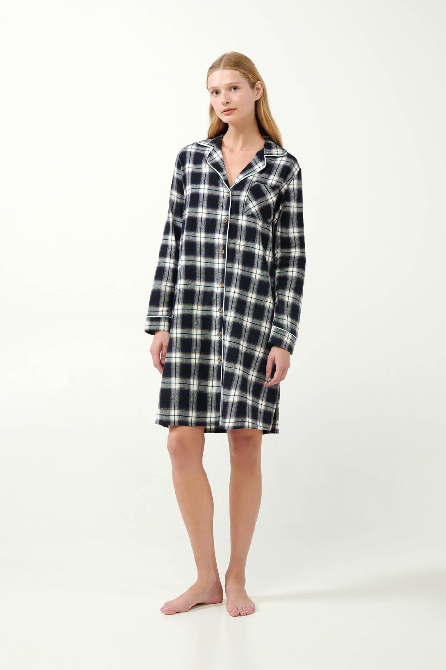 Tartan Flannel Nightgown