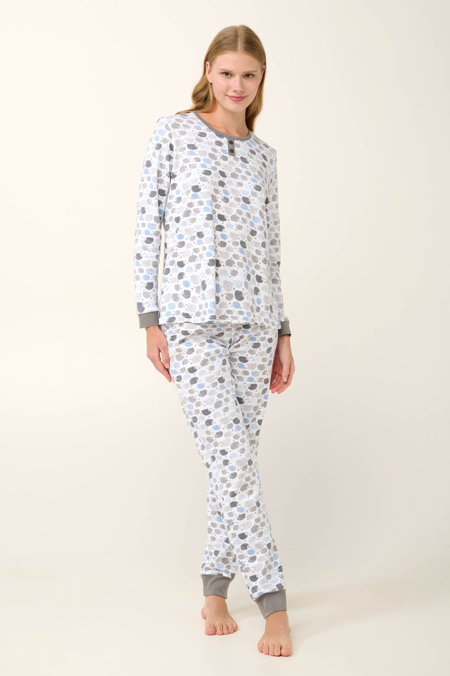 Cotton Women’s Pyjamas with Cuffs