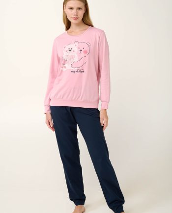 Women’s Cotton Pyjamas with Cuffs