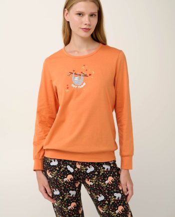 Cotton Women’s Pyjamas with Cuffs