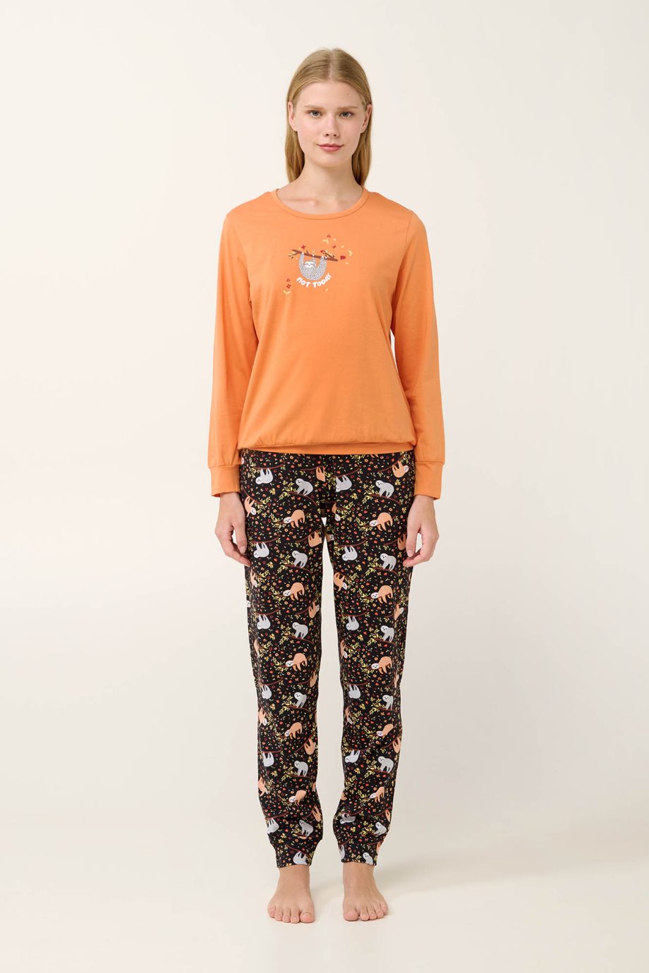 Cotton Women’s Pyjamas with Cuffs