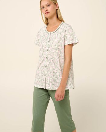 Cotton Women’s Pyjamas with Buttons