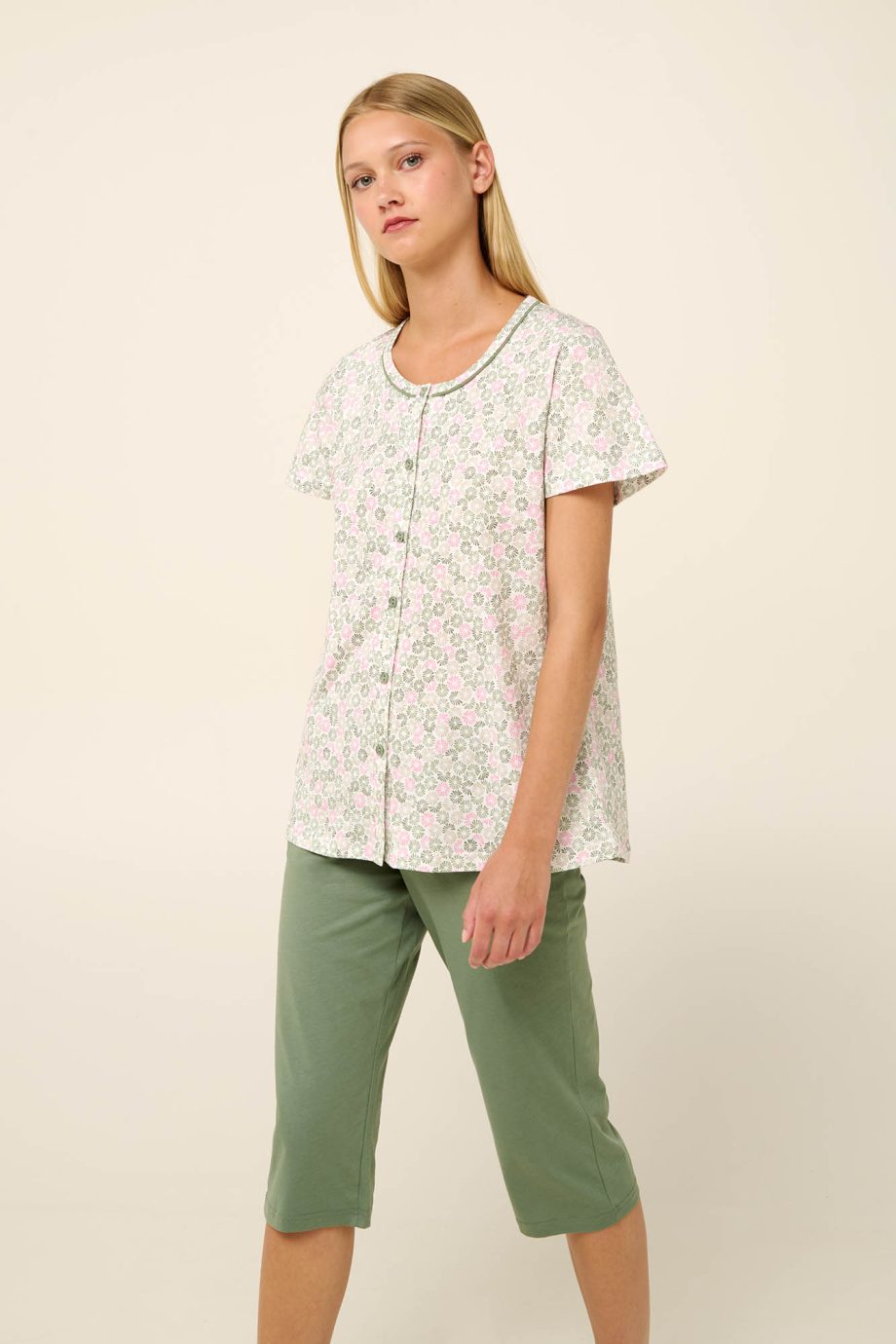 Cotton Women’s Pyjamas with Buttons