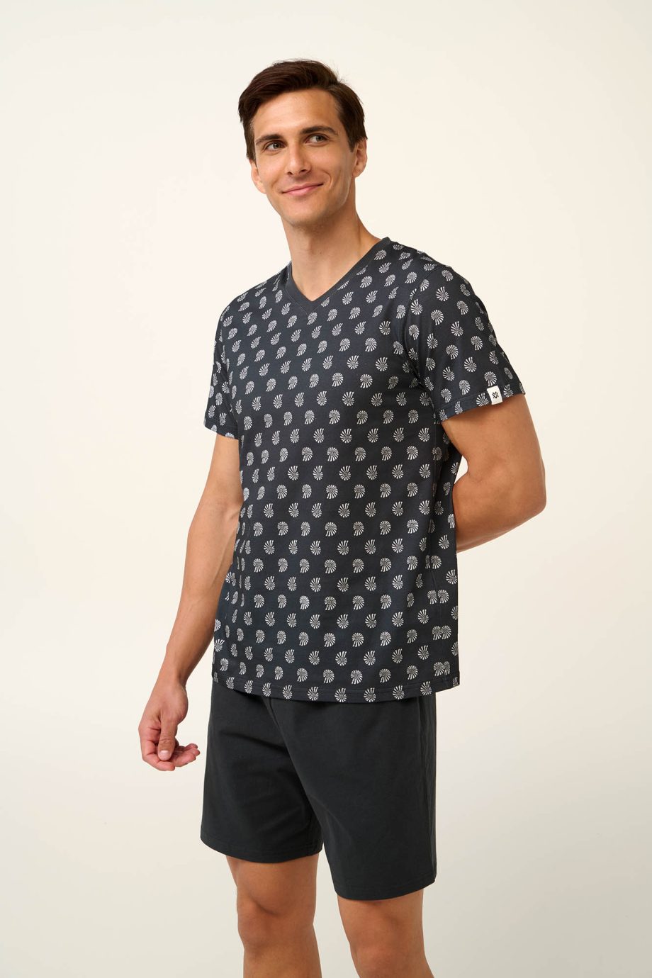 Cotton Men’s Pyjamas with Short Pants