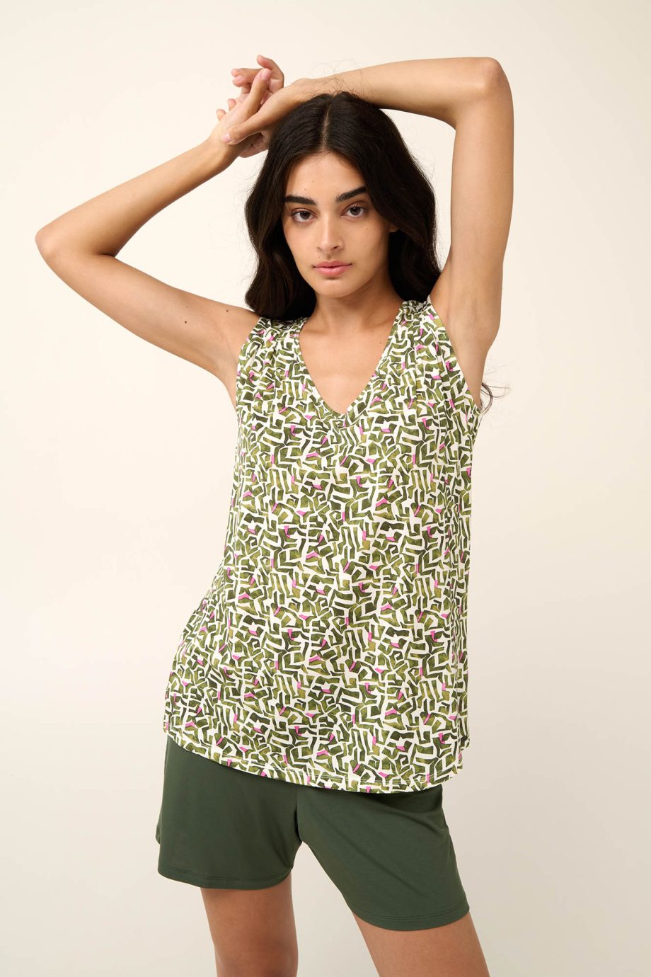 Women’s Pyjamas with Sleeveless Top