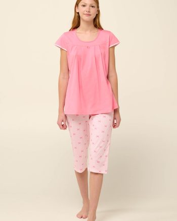 Cotton Women’s Pyjamas with Ruffles