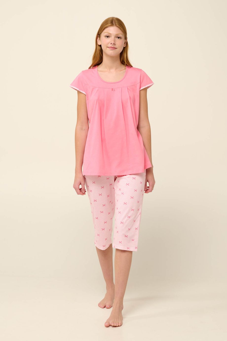 Cotton Women’s Pyjamas with Ruffles