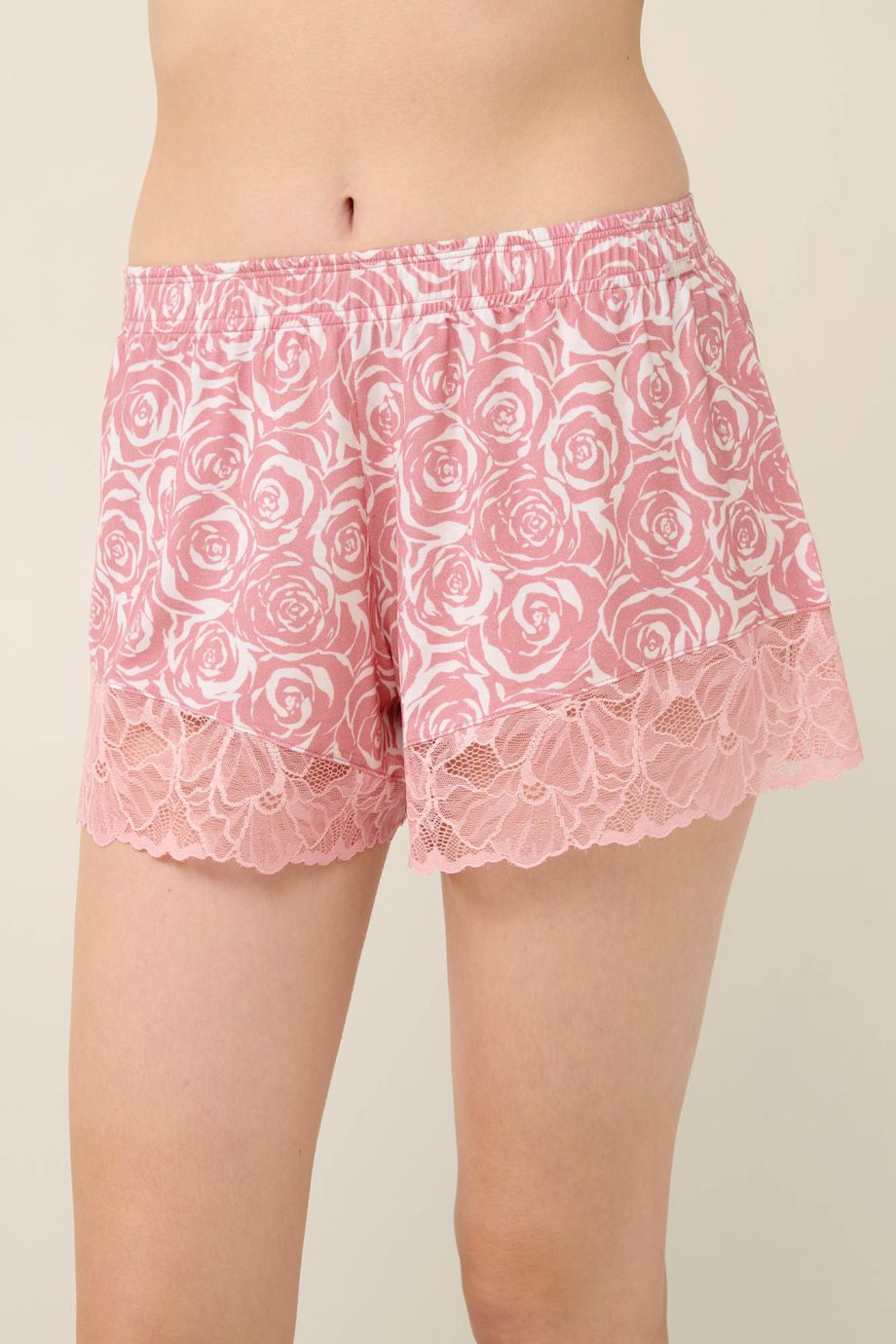 Micromodal Cheeky Shorts with Lace