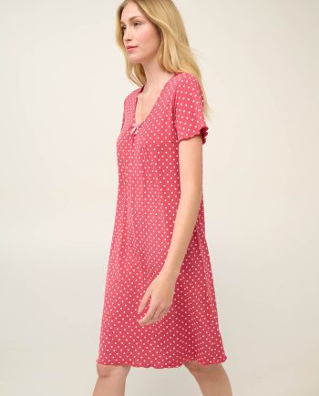 Micromodal Polka Dot Summer Nightgown