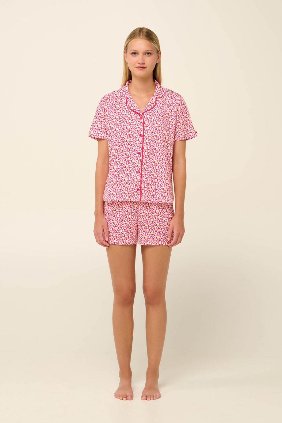 Cotton Women’s Pyjamas with Buttons