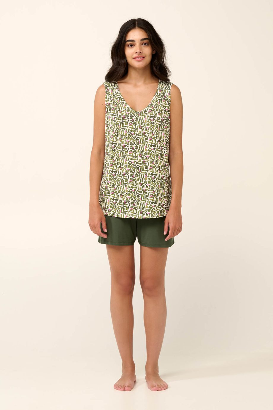 Women’s Pyjamas with Sleeveless Top