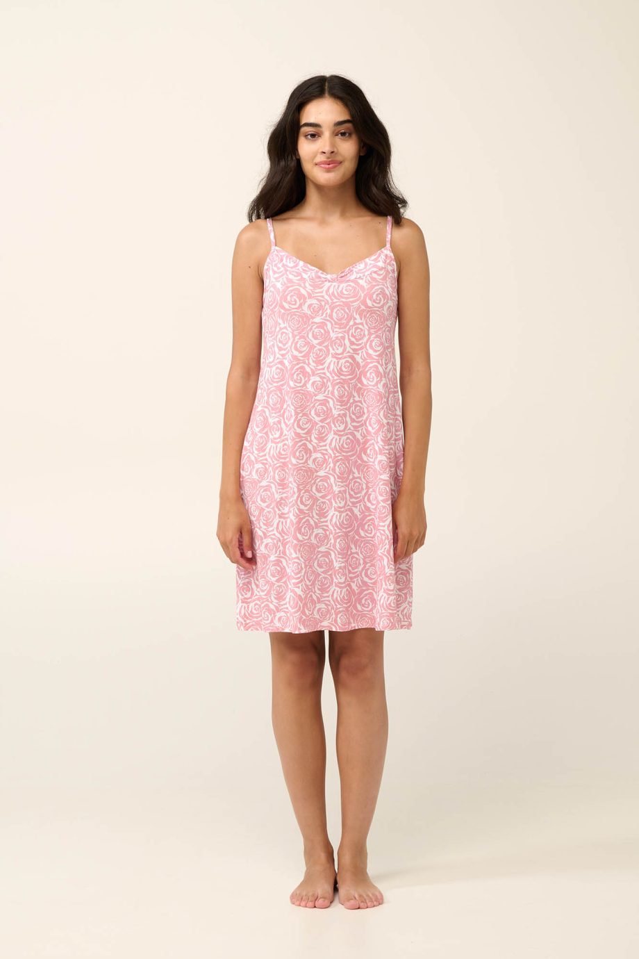 Micromodal  Summer Nightgown with Straps