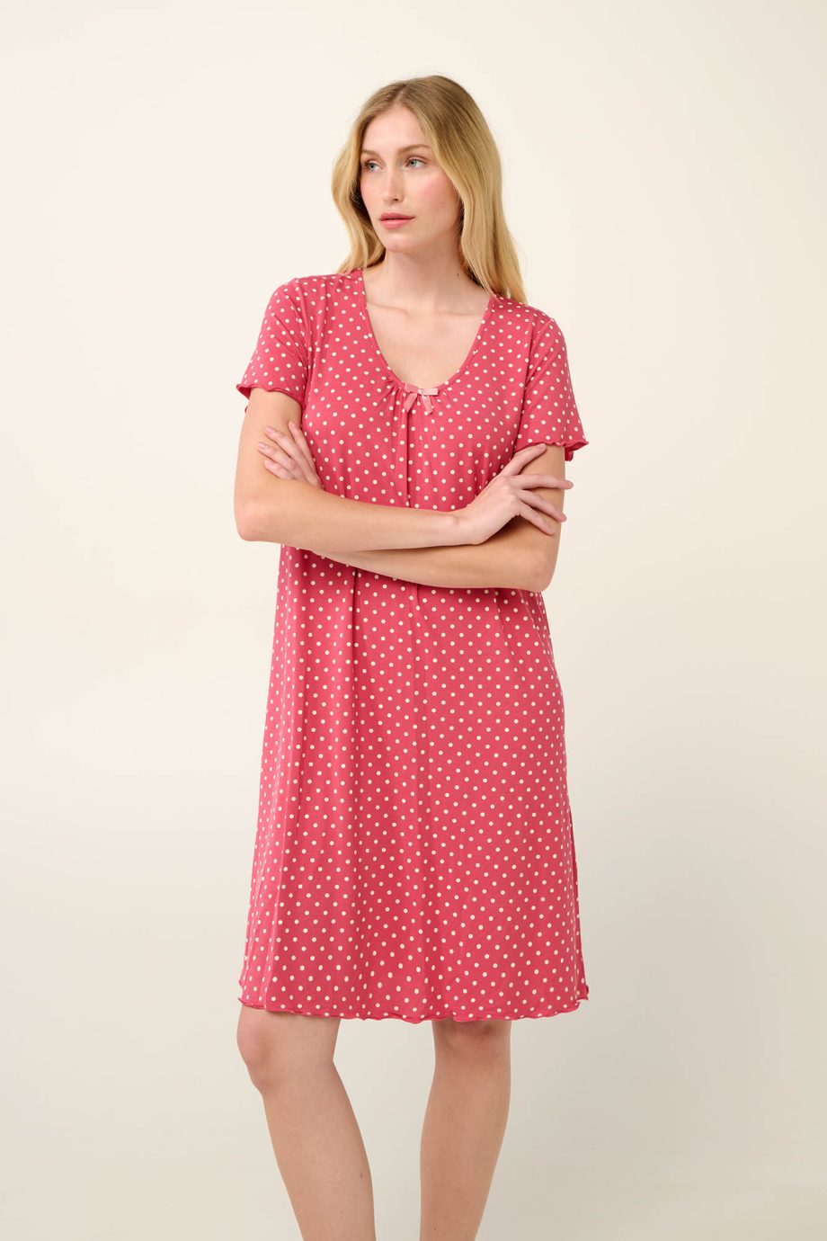 Micromodal Polka Dot Summer Nightgown