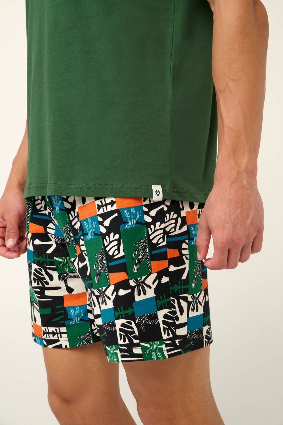 Cotton Men’s Pyjamas with Cave Drawing