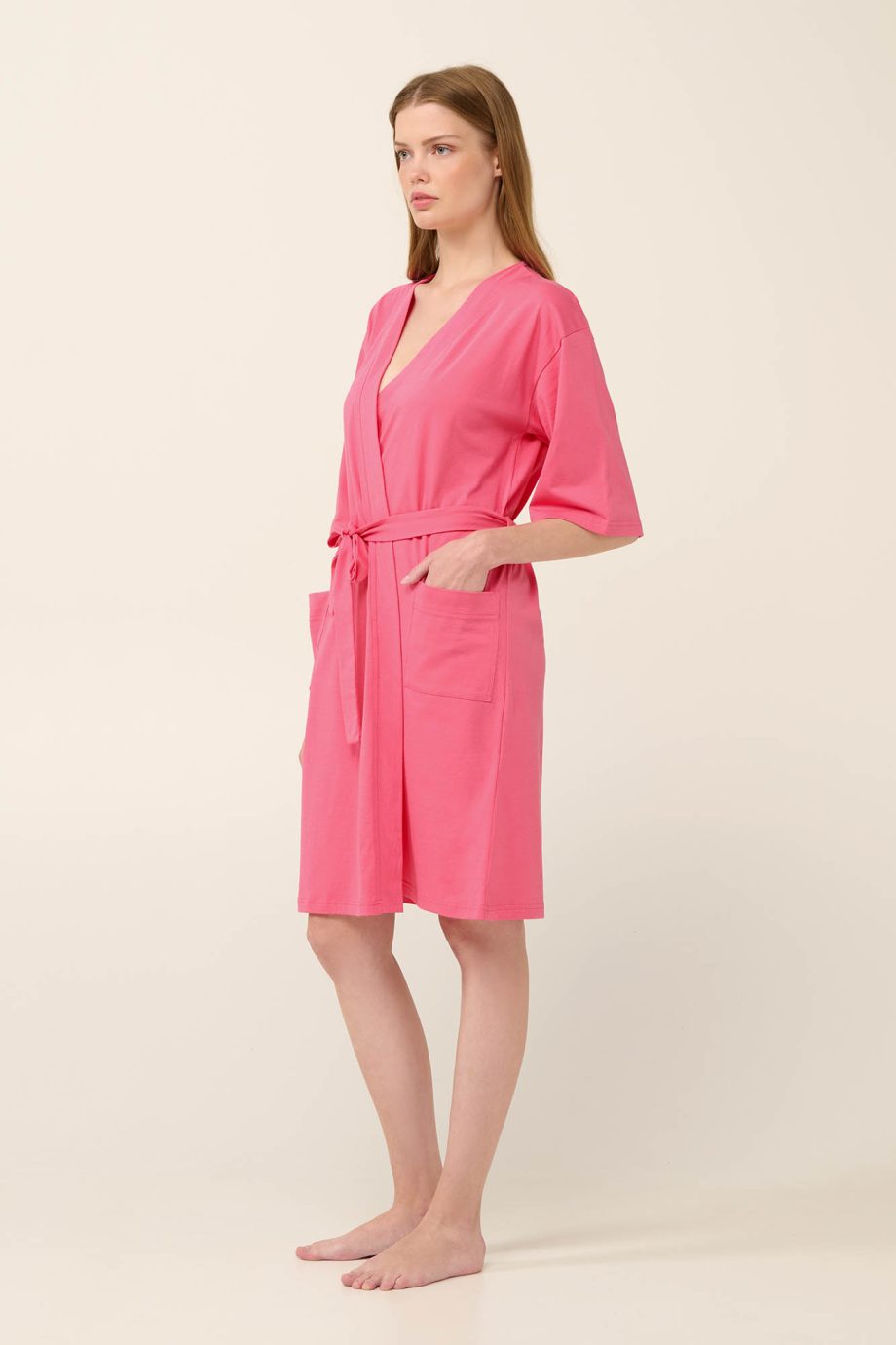 Cotton Crossed Summer Robe