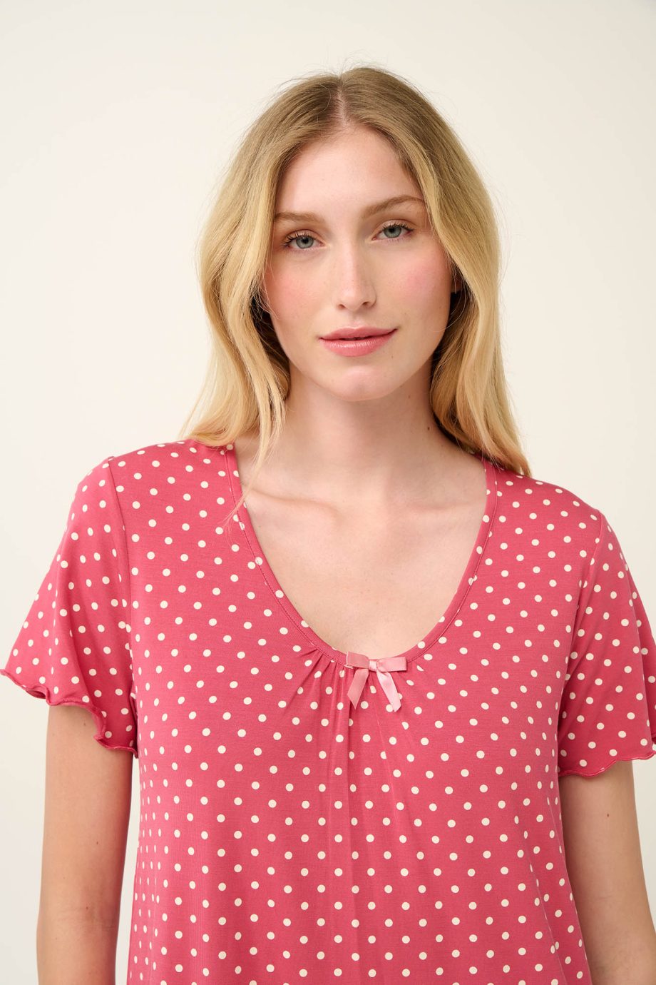 Micromodal Polka Dot Summer Nightgown